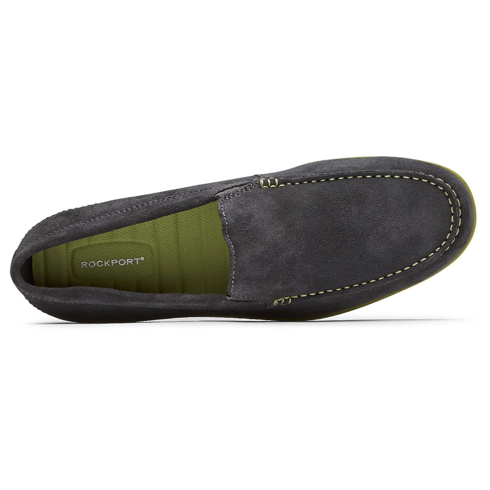 Rockport Slip-Ons Herre Mørke Grå - Malcom Venetian - XHJS60184